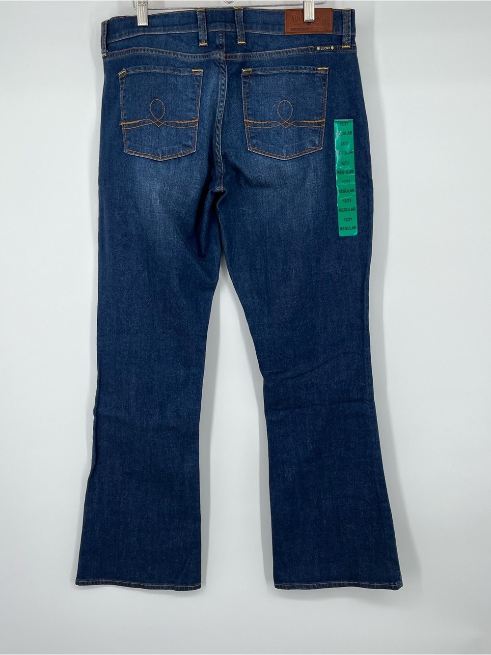 Lucky Brand Sofia Dark Blue Boot Cut Jeans sz 12/31 reg. NWT - Picture 6 of 14